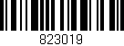 Código de barras (EAN, GTIN, SKU, ISBN): '823019'