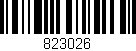 Código de barras (EAN, GTIN, SKU, ISBN): '823026'