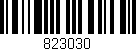 Código de barras (EAN, GTIN, SKU, ISBN): '823030'