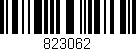 Código de barras (EAN, GTIN, SKU, ISBN): '823062'