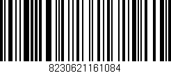 Código de barras (EAN, GTIN, SKU, ISBN): '8230621161084'