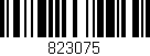 Código de barras (EAN, GTIN, SKU, ISBN): '823075'