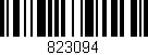 Código de barras (EAN, GTIN, SKU, ISBN): '823094'