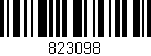 Código de barras (EAN, GTIN, SKU, ISBN): '823098'