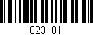 Código de barras (EAN, GTIN, SKU, ISBN): '823101'