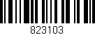 Código de barras (EAN, GTIN, SKU, ISBN): '823103'