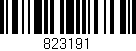 Código de barras (EAN, GTIN, SKU, ISBN): '823191'