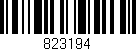 Código de barras (EAN, GTIN, SKU, ISBN): '823194'