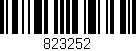 Código de barras (EAN, GTIN, SKU, ISBN): '823252'