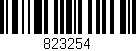 Código de barras (EAN, GTIN, SKU, ISBN): '823254'