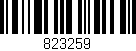 Código de barras (EAN, GTIN, SKU, ISBN): '823259'