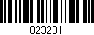Código de barras (EAN, GTIN, SKU, ISBN): '823281'