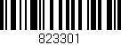 Código de barras (EAN, GTIN, SKU, ISBN): '823301'
