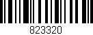Código de barras (EAN, GTIN, SKU, ISBN): '823320'