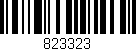 Código de barras (EAN, GTIN, SKU, ISBN): '823323'