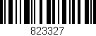 Código de barras (EAN, GTIN, SKU, ISBN): '823327'
