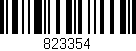 Código de barras (EAN, GTIN, SKU, ISBN): '823354'