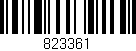 Código de barras (EAN, GTIN, SKU, ISBN): '823361'