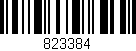 Código de barras (EAN, GTIN, SKU, ISBN): '823384'