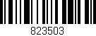 Código de barras (EAN, GTIN, SKU, ISBN): '823503'