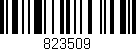 Código de barras (EAN, GTIN, SKU, ISBN): '823509'