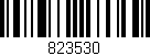 Código de barras (EAN, GTIN, SKU, ISBN): '823530'