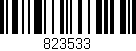 Código de barras (EAN, GTIN, SKU, ISBN): '823533'