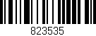 Código de barras (EAN, GTIN, SKU, ISBN): '823535'