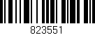 Código de barras (EAN, GTIN, SKU, ISBN): '823551'