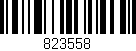 Código de barras (EAN, GTIN, SKU, ISBN): '823558'