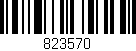 Código de barras (EAN, GTIN, SKU, ISBN): '823570'