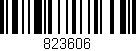 Código de barras (EAN, GTIN, SKU, ISBN): '823606'