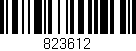 Código de barras (EAN, GTIN, SKU, ISBN): '823612'