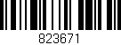 Código de barras (EAN, GTIN, SKU, ISBN): '823671'