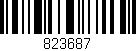 Código de barras (EAN, GTIN, SKU, ISBN): '823687'