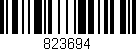 Código de barras (EAN, GTIN, SKU, ISBN): '823694'