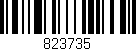 Código de barras (EAN, GTIN, SKU, ISBN): '823735'