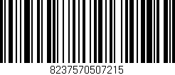 Código de barras (EAN, GTIN, SKU, ISBN): '8237570507215'