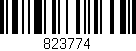 Código de barras (EAN, GTIN, SKU, ISBN): '823774'