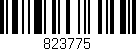 Código de barras (EAN, GTIN, SKU, ISBN): '823775'