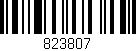 Código de barras (EAN, GTIN, SKU, ISBN): '823807'