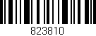 Código de barras (EAN, GTIN, SKU, ISBN): '823810'