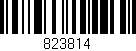 Código de barras (EAN, GTIN, SKU, ISBN): '823814'