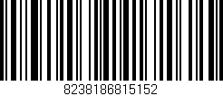 Código de barras (EAN, GTIN, SKU, ISBN): '8238186815152'