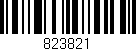 Código de barras (EAN, GTIN, SKU, ISBN): '823821'