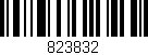 Código de barras (EAN, GTIN, SKU, ISBN): '823832'