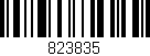 Código de barras (EAN, GTIN, SKU, ISBN): '823835'