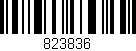Código de barras (EAN, GTIN, SKU, ISBN): '823836'