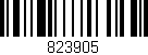 Código de barras (EAN, GTIN, SKU, ISBN): '823905'