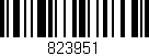 Código de barras (EAN, GTIN, SKU, ISBN): '823951'